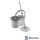 MOP MENALUX ELECTROLUX GIRATÓRIO COM CESTO INOX E REFIL EXTRA DE MICROFIBRA | CAPACIDADE: 6,5L | BRANCO | A23072301